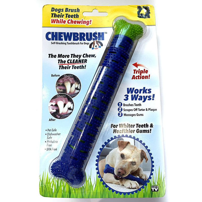 Rubber tooth cleaning chew toy for cats and dogs - image 4