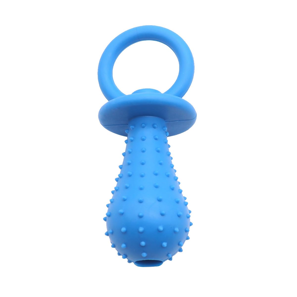 Blue pacifier chew toy for puppy training - image 1