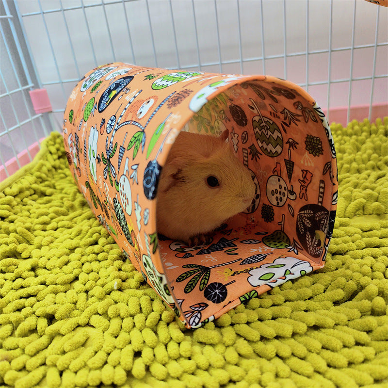 Hamster & Guinea Pig Tunnel Tent Hideout Nest