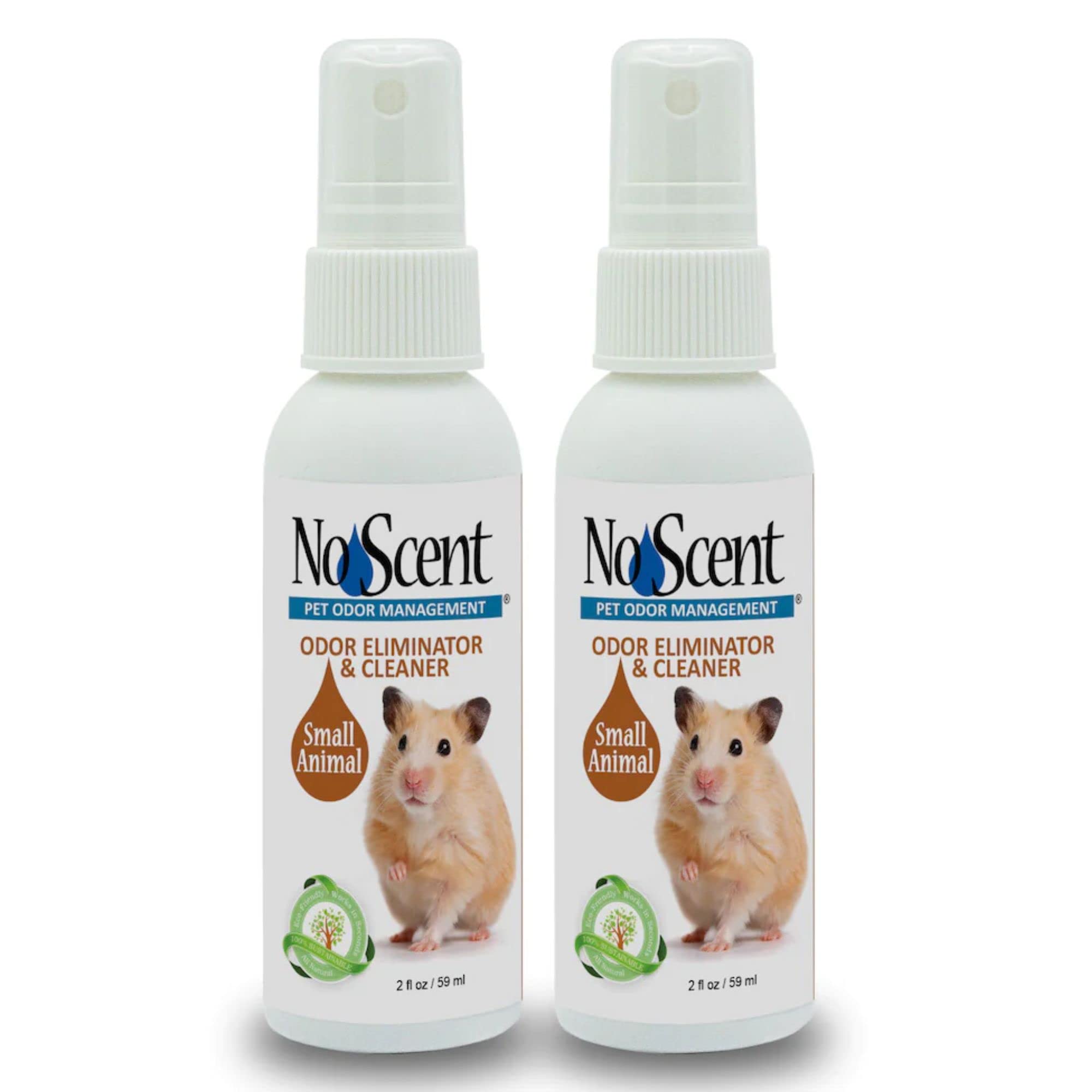 Unscented Small Animal Cage Cleaner Spray - 2 Pack