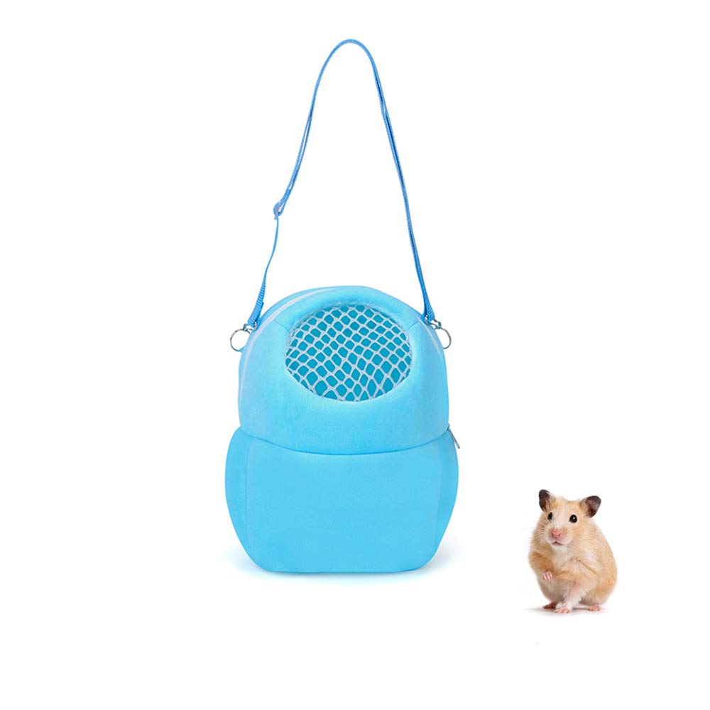 Portable Small Pet Travel Carrier Pouch for hamsters and rats and mice, selected by Burrowly for feeding routines.