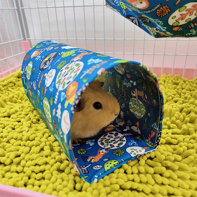 Hamster & Guinea Pig Tunnel Tent Hideout Nest