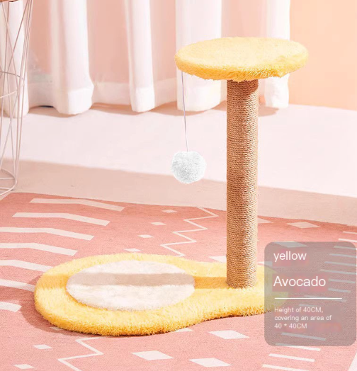 Vertical sisal cat scratching post toy - image 17