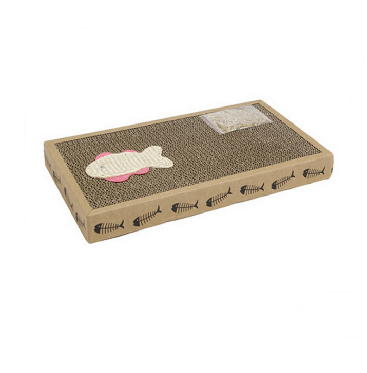 Wide cat scratching board for daily claw care - image 2