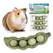 Peapod Chew Toys for Hamsters & Guinea Pigs - 3 Pack for small pets, selected by Burrowly for chewing and enrichment.