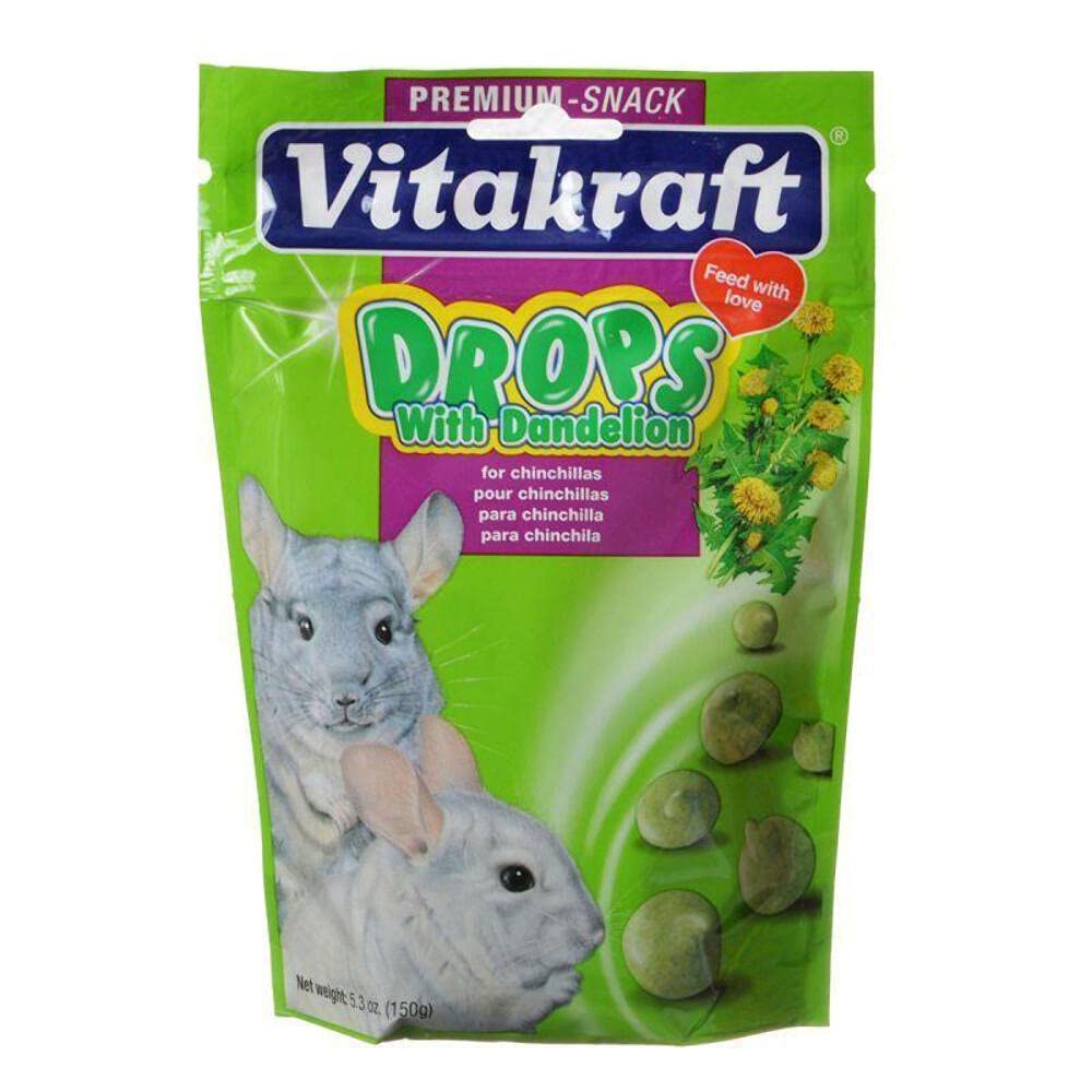 Vitakraft Dandelion Chinchilla Treats - 5.3 oz for chinchillas, selected by Burrowly for everyday small-pet care.
