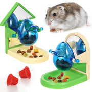 Rat Foraging Puzzle Toy and Slow Feeder for hamsters, rats and mice, and chinchillas from Burrowly.