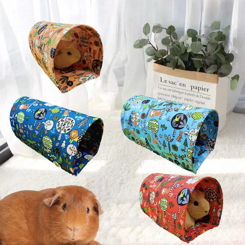 Hamster & Guinea Pig Tunnel Tent Hideout Nest