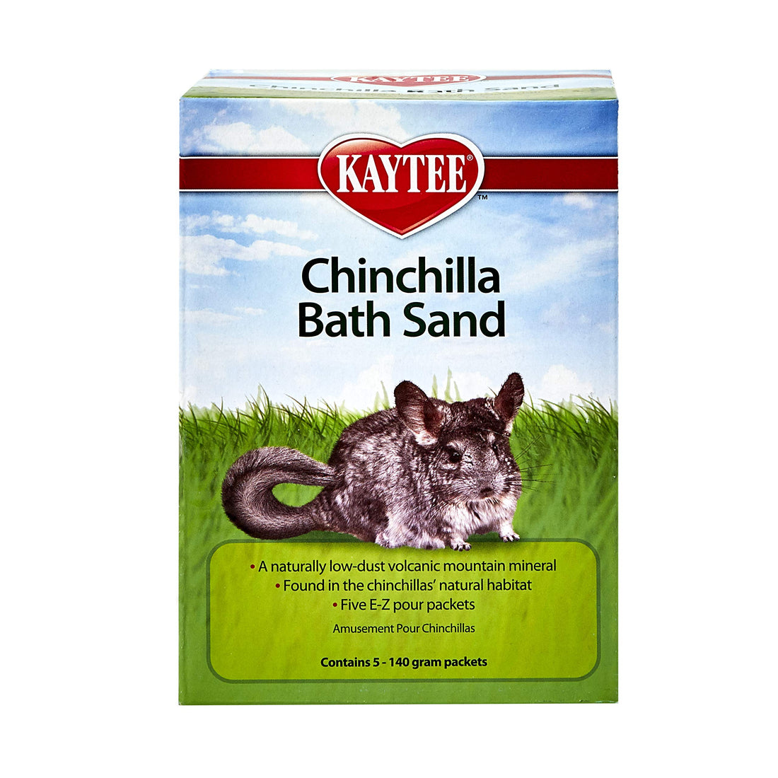 Kaytee Chinchilla Bath Sand - 5 Pack for chinchillas, selected by Burrowly for bedding and habitat care.
