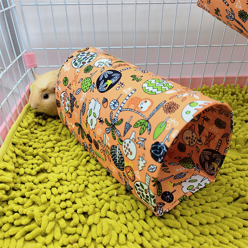 Hamster & Guinea Pig Tunnel Tent Hideout Nest