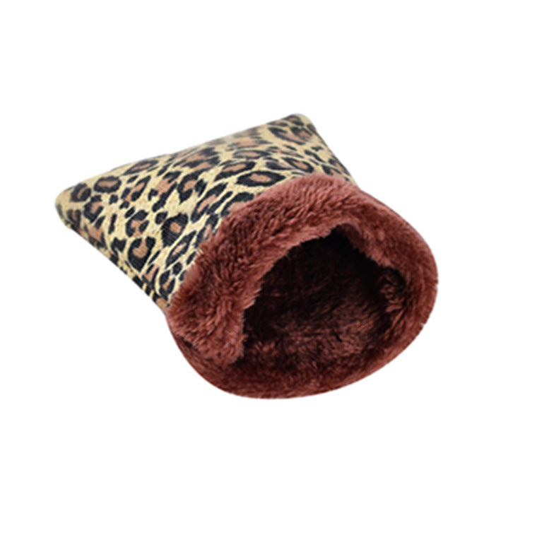 Cozy Canvas Hamster Sleeping Bag for hamsters from Burrowly small pet supplies.