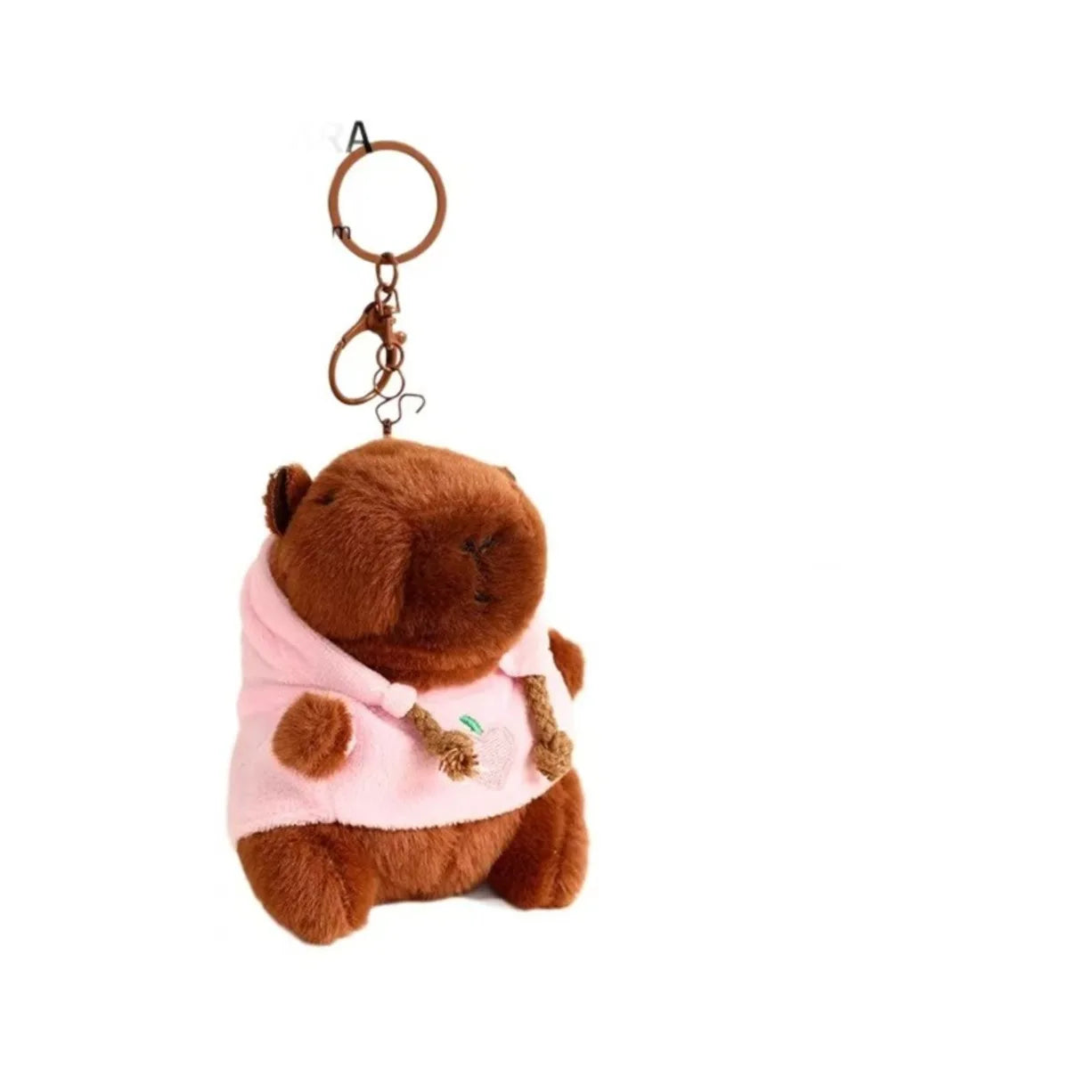 Cute Cartoon Capybara Pendant Plush Toy Doll Bag Hanging Ornaments Cute Kapila Keychain Doll Car Pendant Desktop Doll Ornaments