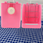 Compact Grass Hay Rack for Small Pets for rabbits, guinea pigs, and chinchillas from Burrowly small pet supplies.