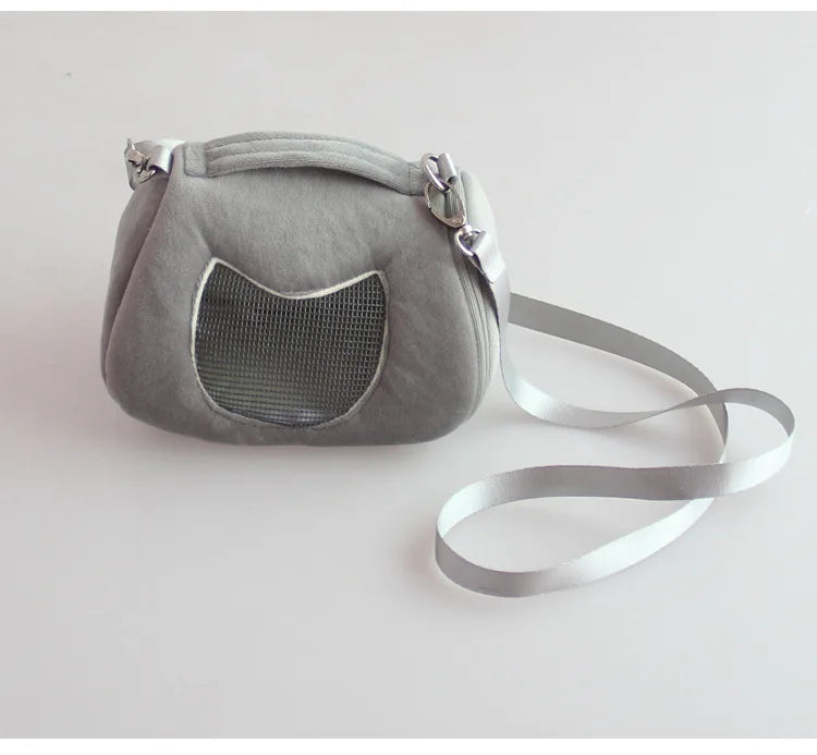 Soft Travel Pouch for Hamsters and Small Pets for hamsters, mice, rats, and gerbils from Burrowly small pet supplies.
