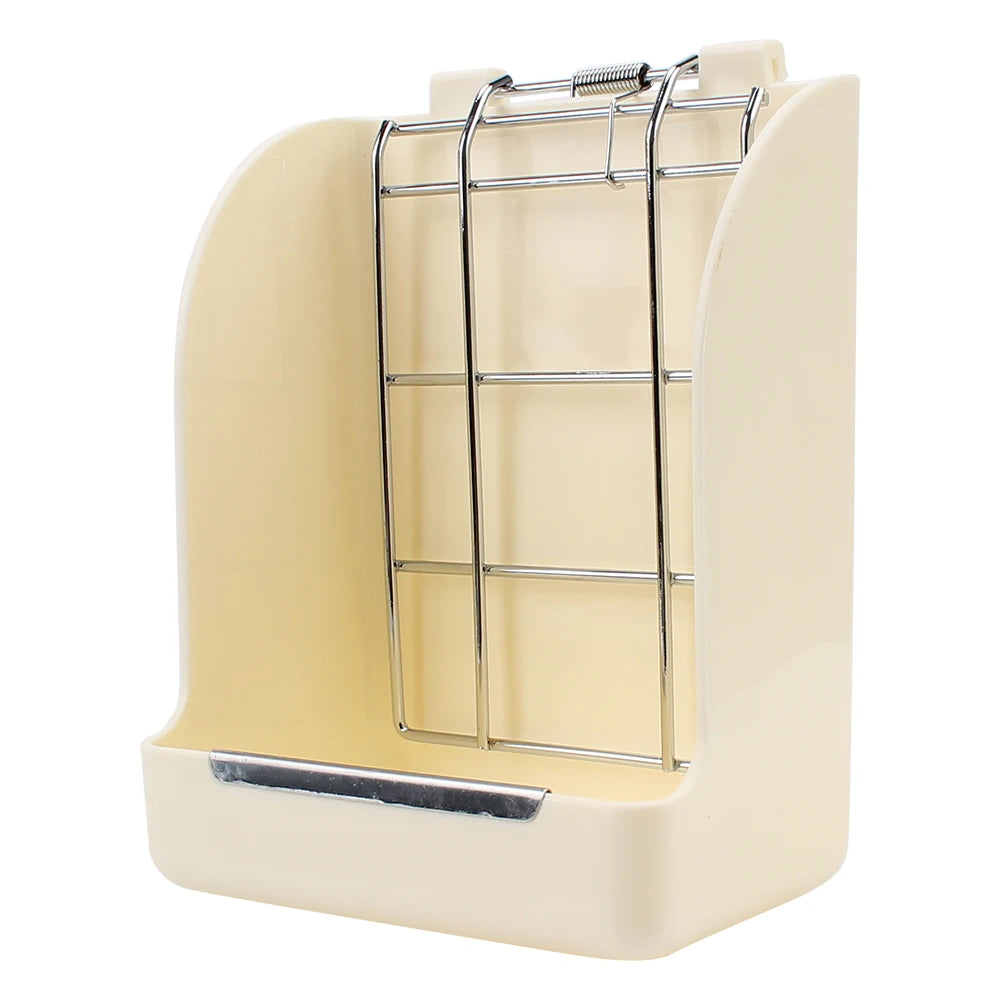 Compact Grass Hay Rack for Small Pets for rabbits, guinea pigs, and chinchillas from Burrowly small pet supplies.