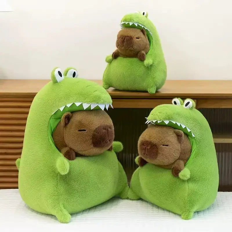 Capybara Plush Toy Stuffed Animal Peripheral Soft Plush Toys Cute Rodent Doll for Kids Adults Birthday Gift Toys Warm Home Decor