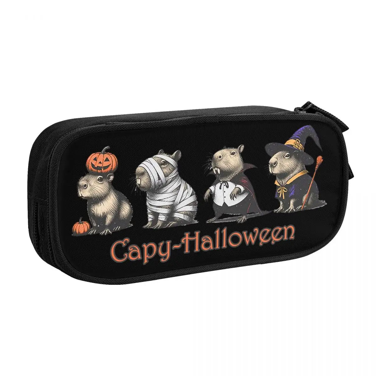 Custom Kawaii Cute Giant Cavy Capybara Pencil Case for Boys Gilrs Big Capacity Pencil Bag School Accessories
