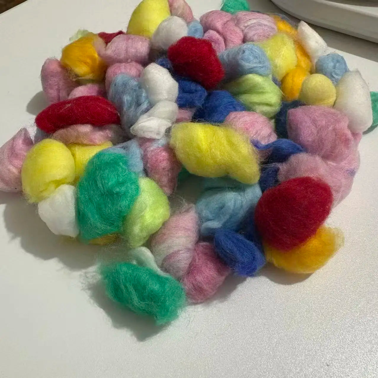 100pcs Colorful Winter Warm Cotton Ball Cage House Bed Supply For Hamster Rat Mouse Small Animals Hedgehog Guinea Pig Supplies