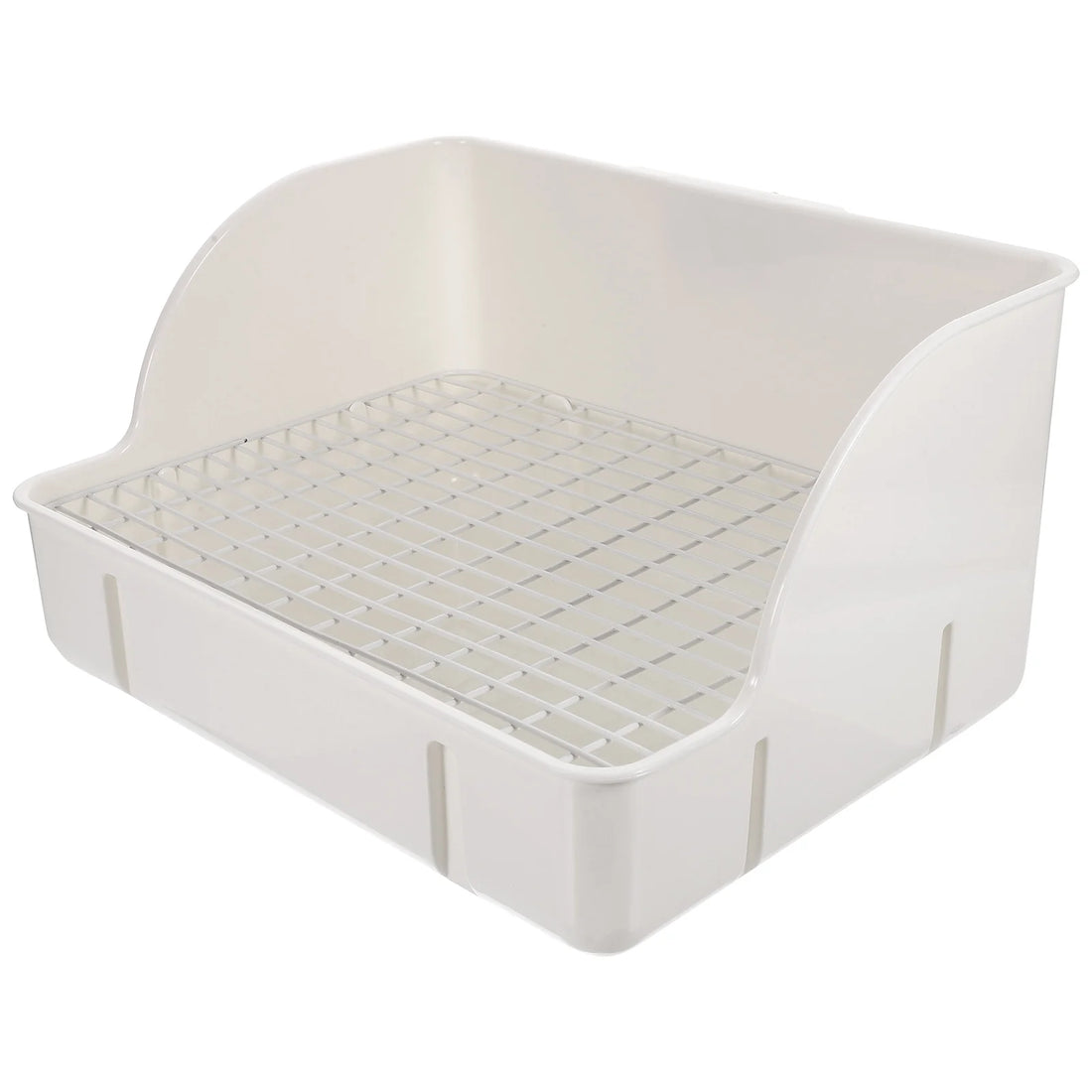 Large Size Rabbit Litter Box Cage Toilet for Bunny Hamster Trainer Potty for Burrowly cleaning and small pet care.