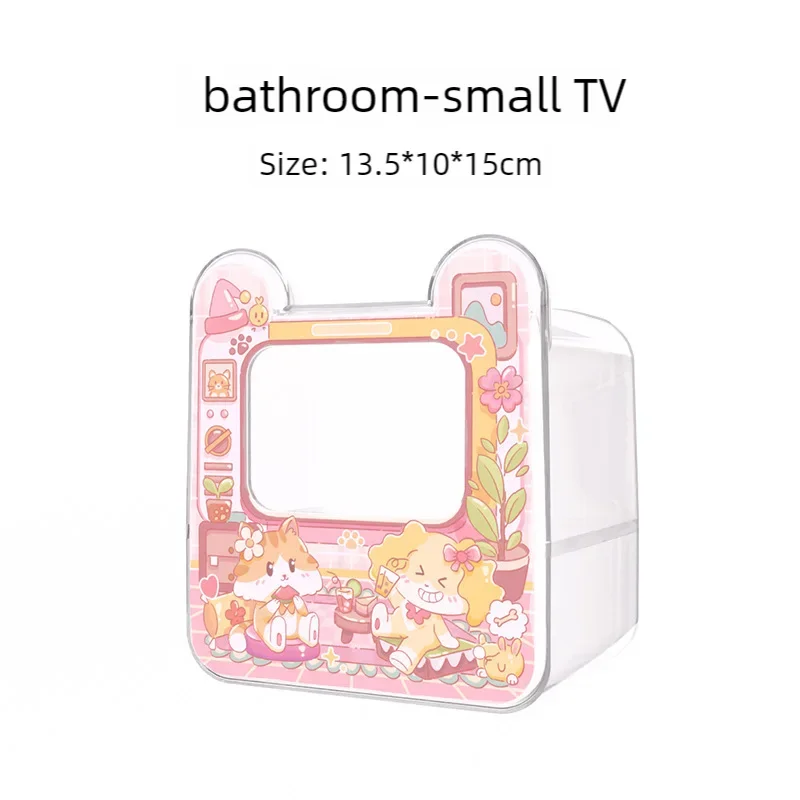 Hamster Bathroom Sinking Acrylic Excavator Box Fully Transparent Golden Bear Supplies Extra Large Toilet Bath Room Sand Basin