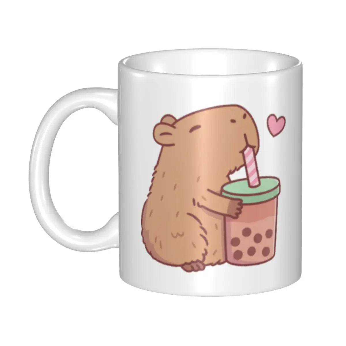 Custom DIY Capybara Giant Cavy Rodent Gamer Gaming Ceramic Mugs Customized Coffee Cup Creative Present