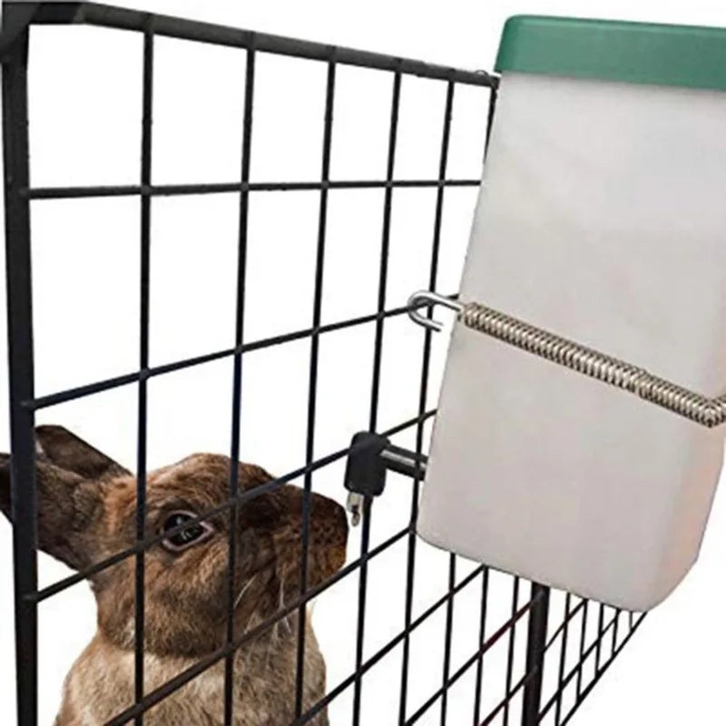 Leak proof water bottle for hamster, rabbit, and guinea pig hydration from Burrowly.