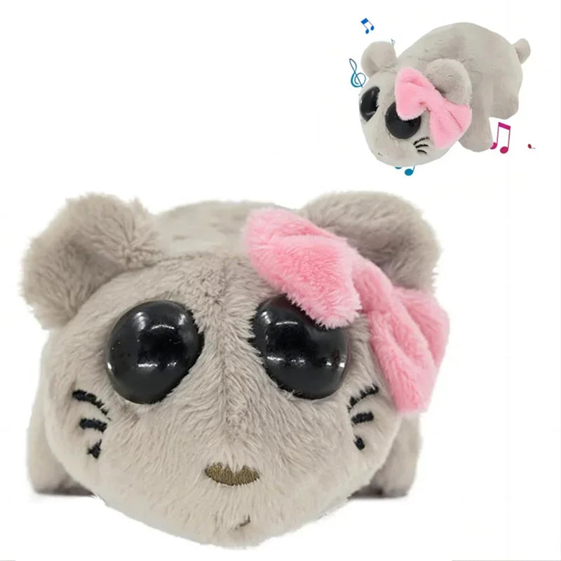 Hamster Plush Toy Comfortable Hamster Design Soft Cuddly Toy Cute Animal Plush Sad Hamster for Kids Girl Boy Children