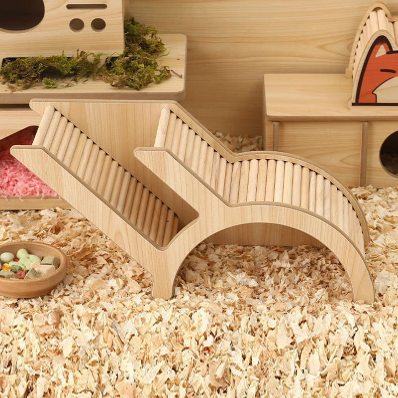Wooden Castle Hideaway for Hamsters