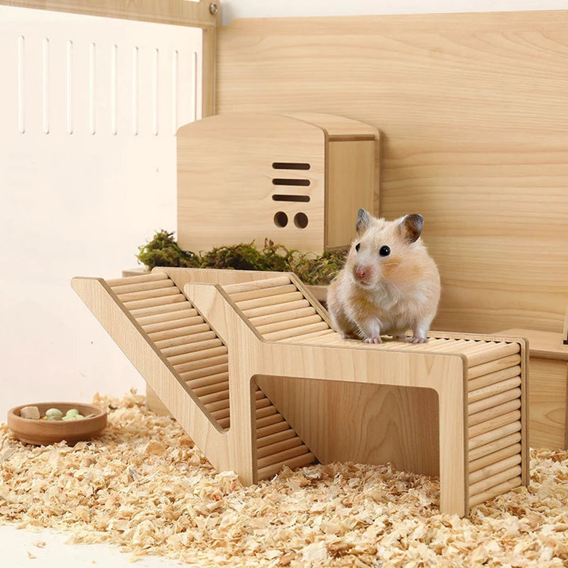 Wooden Castle Hideaway for Hamsters