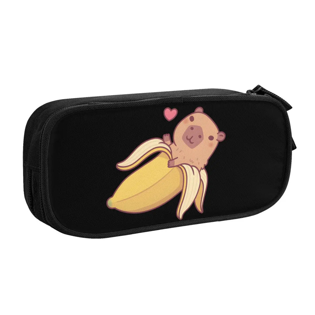 Custom Kawaii Cute Giant Cavy Capybara Pencil Case for Boys Gilrs Big Capacity Pencil Bag School Accessories