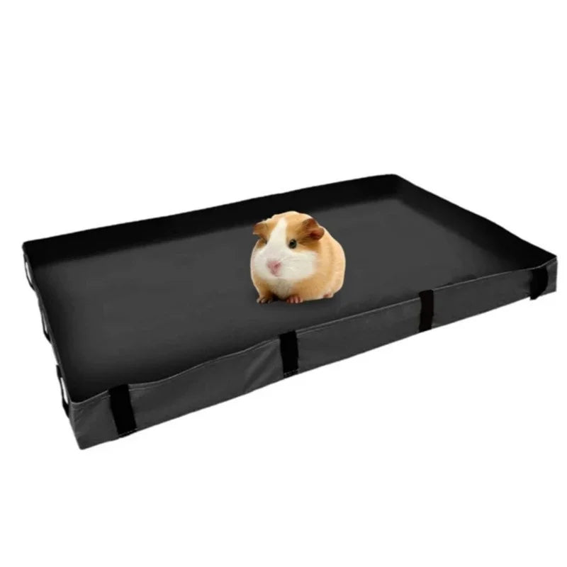 Waterproof PVC Cage Liner for Guinea Pigs and Rabbits for guinea pigs, rabbits, and hamsters from Burrowly small pet supplies.