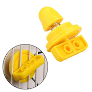 Silent wheel bearing accessory for hamster and small rodent exercise wheels.