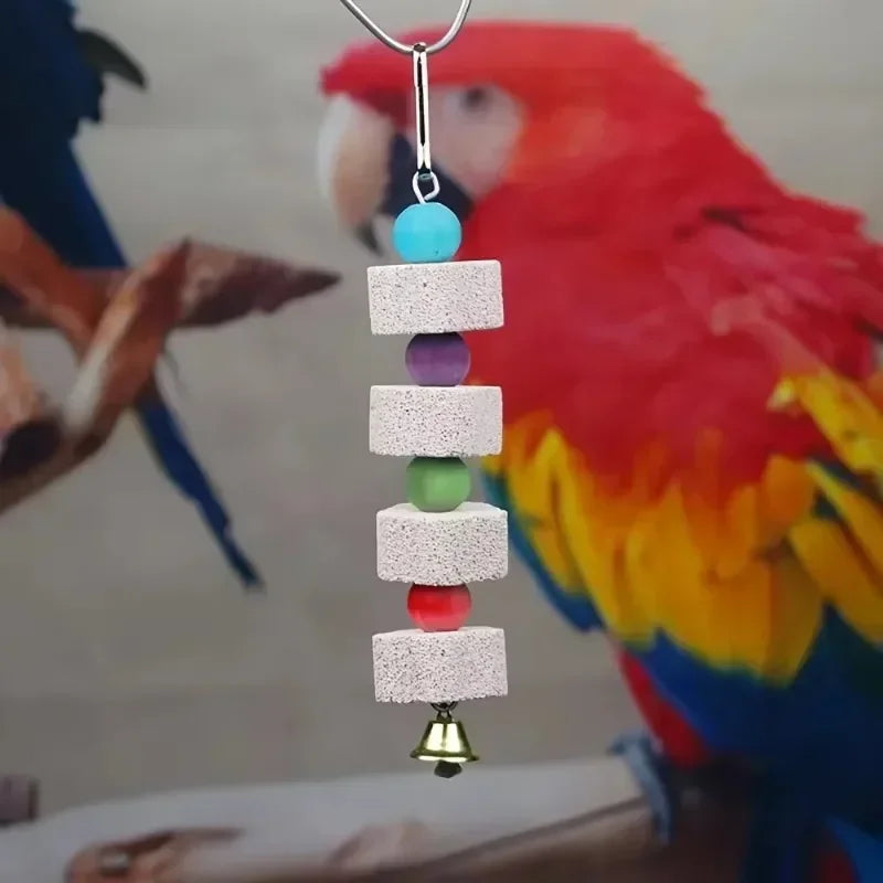 Lava Rock Chew Toy for Chinchillas for chinchillas, rabbits, guinea pigs, and rats from Burrowly small pet supplies.
