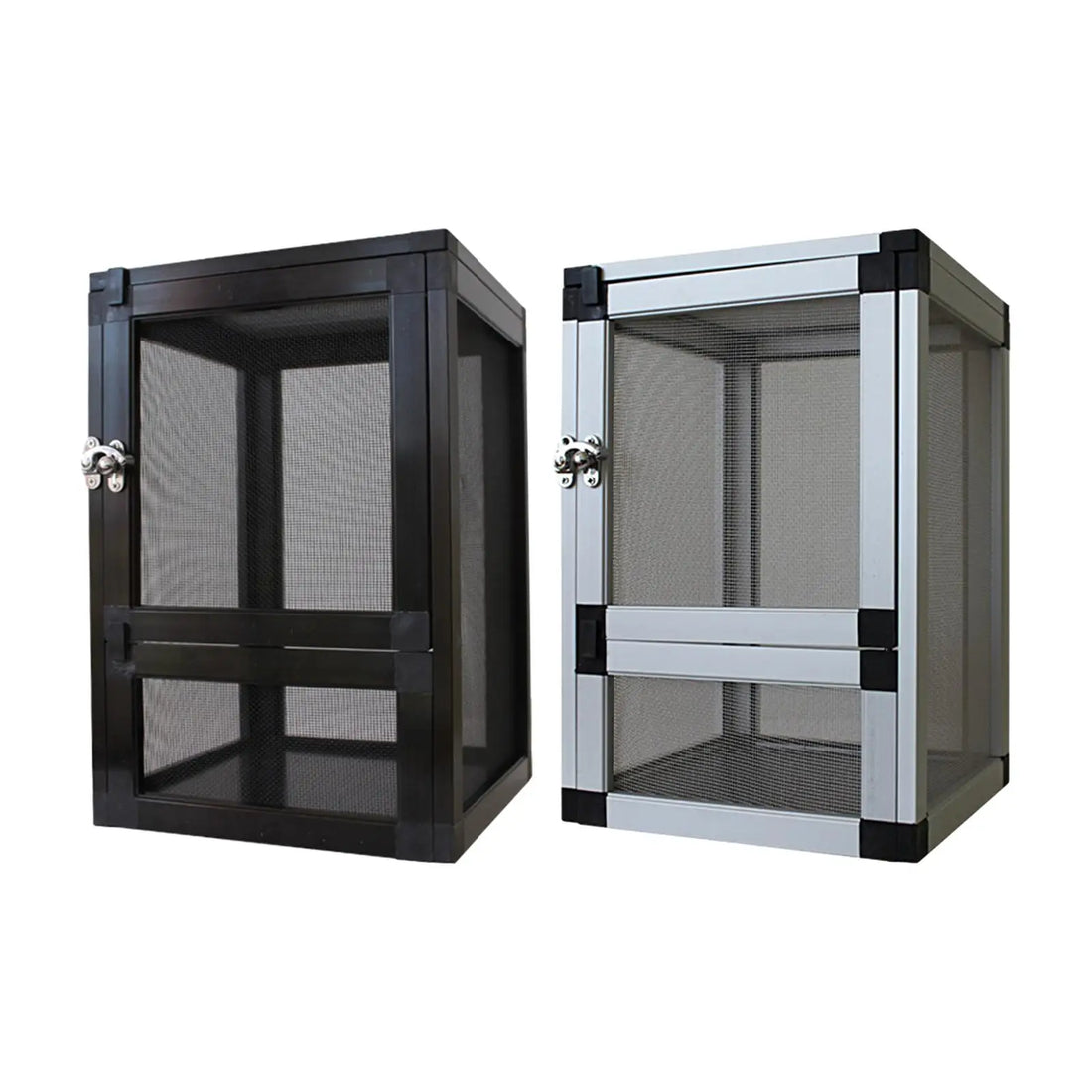 Breeding Box Reptile Tanks Air Screen Cages Reptiles Habitat Reptile Cage for Bearded Dragon Turtles Chameleons Gecko Gerbils