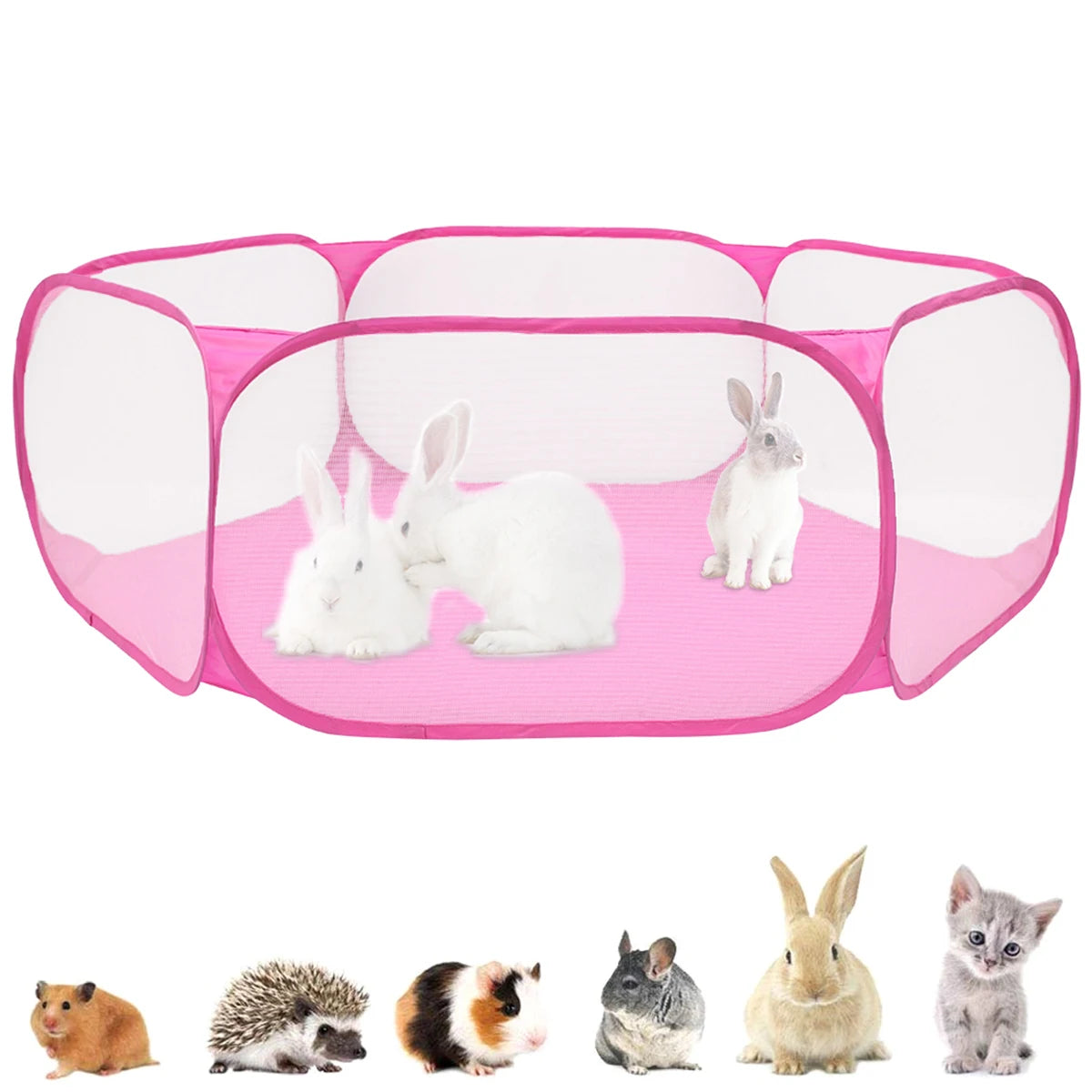 Outdoor Rabbit and Guinea Pig Playpen Habitats & Travel