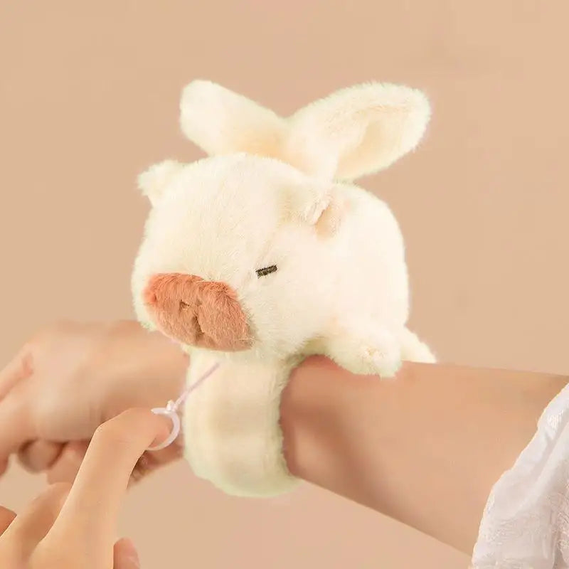 Cavy Plush Toy Bracelet Doll Children's Backpack Ornament Soft Stuffed Animal Girl Doll Toy Polyester Filled Positive Rich