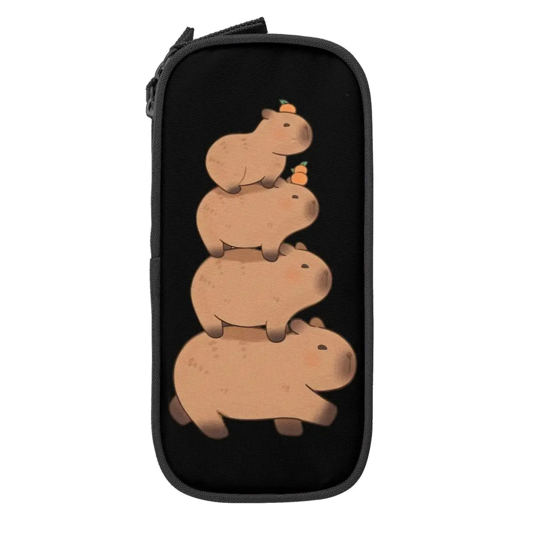 Custom Kawaii Cute Giant Cavy Capybara Pencil Case for Boys Gilrs Big Capacity Pencil Bag School Accessories