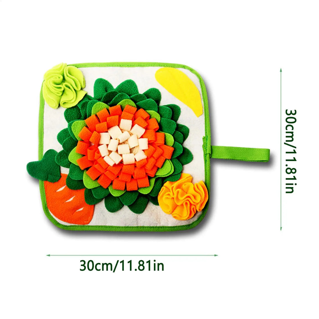 Rabbit Foraging Snuffle Mat for rabbits, and guinea pigs from Burrowly small pet supplies.