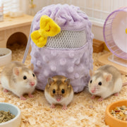 Comfortable Soft Breathable Mesh Fabric Pet Hamster's Travel Bag Hamsters Meerkats Small Pet Supplies Storage Bag