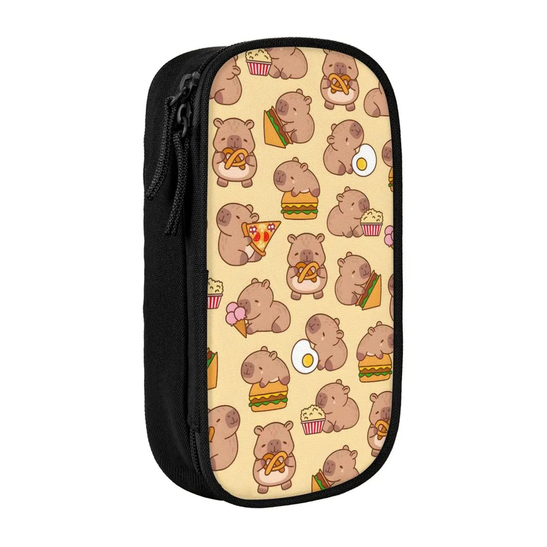 Custom Kawaii Cute Giant Cavy Capybara Pencil Case for Boys Gilrs Big Capacity Pencil Bag School Accessories