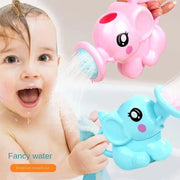 Bath Toy Plastic Kettle Bath Shower Tool Baby Bathroom Toy Elephant for Burrowly bowls & bottles and small pet care.