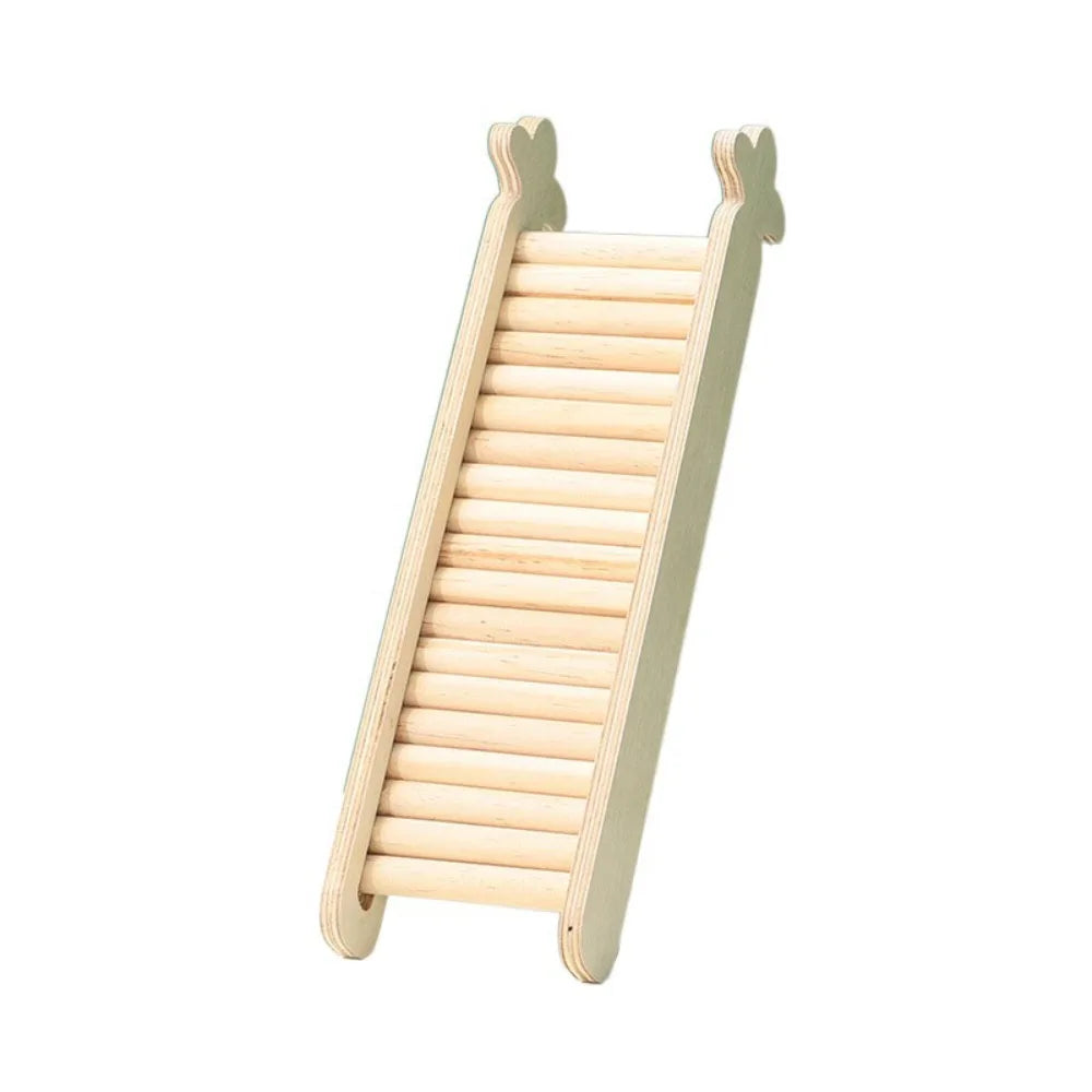 Decorative Wooden Hamster Ladder Wood Animals Cage Ladder Hamster