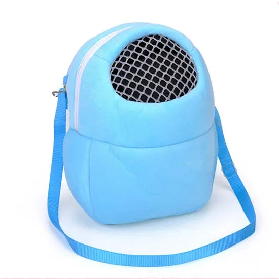 New Outdoor Rabbit Cage Hamster Cage Totoro Backpack Travel Warm Bag Guinea Pig Tote Bag Breathable Pet Cage Pet Supplies