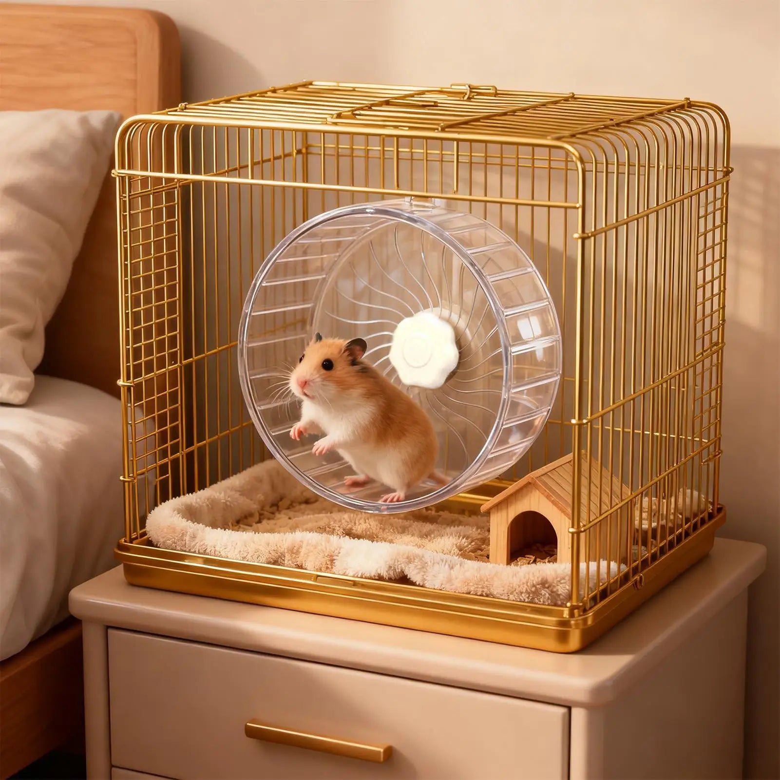Silent Hamster Exercise Wheel for Small Pets