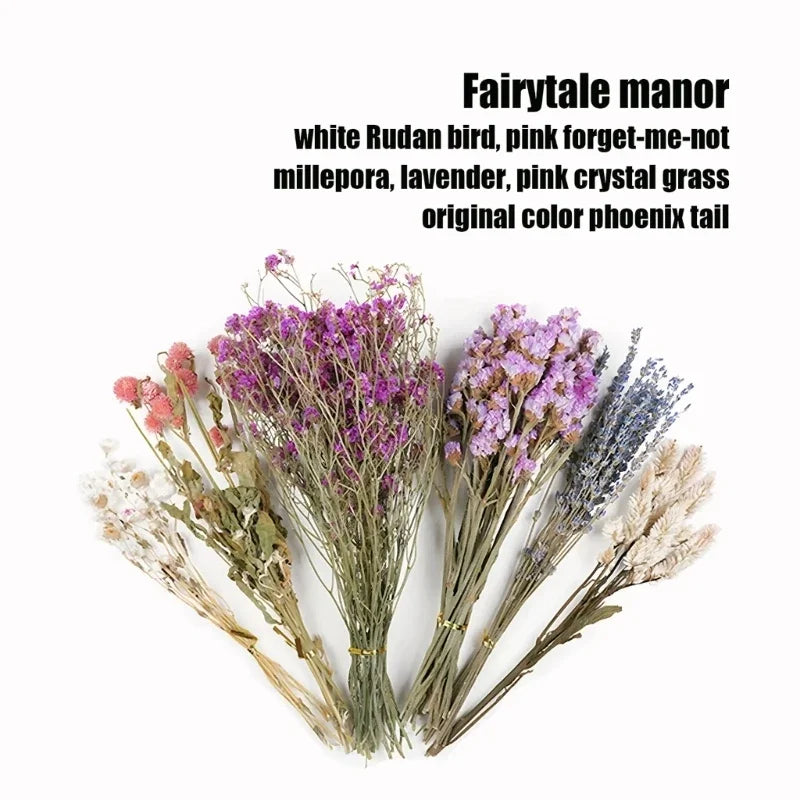 Handcrafted Hamster Cage Decors Dried Flower Bedding Promotes Natural Foraging Behavior Y5GB