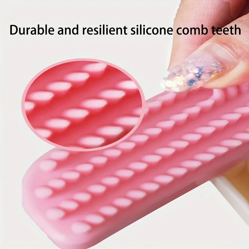 Rabbit Massage and Hair Removal Comb product image for Burrowly small pet care.