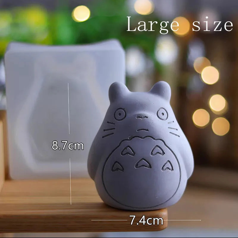 Silicone Mold Cartoon Chinchilla Epoxy Concrete Plaster Mould Home Decoration Aromatherapy Handmade Gifts