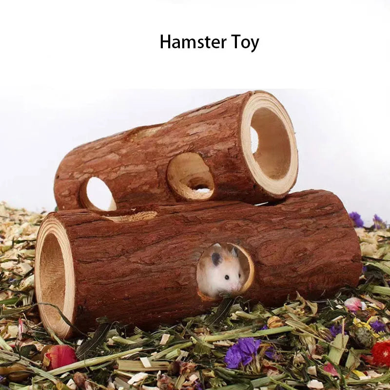Natural Pet Toy Grinding Cleaning Chew Toy Small Pets Toys for Hamster