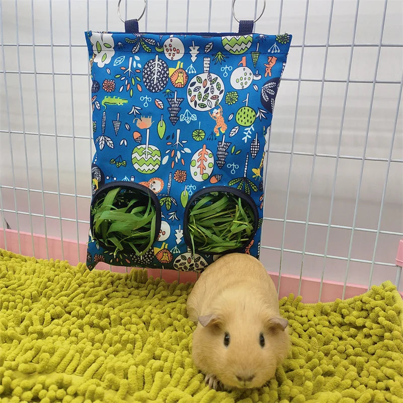 Hay Dispenser Bag for Guinea Pigs and Rabbits