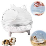 Hamster Toilet Chinchilla Bath House Golden Bear Bathroom Fully for Burrowly cozy hides and small pet care.